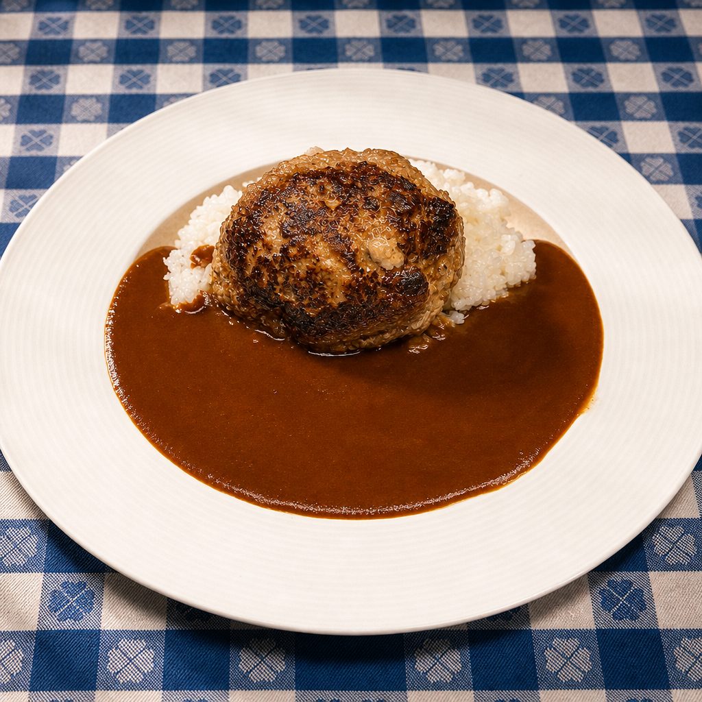 "Hamburg" Steak Curry.