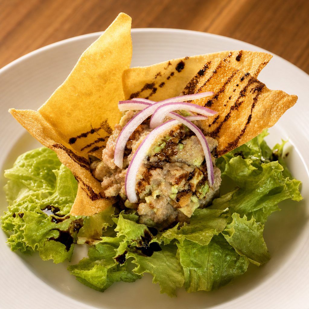 Ahi Tuna Tartar.