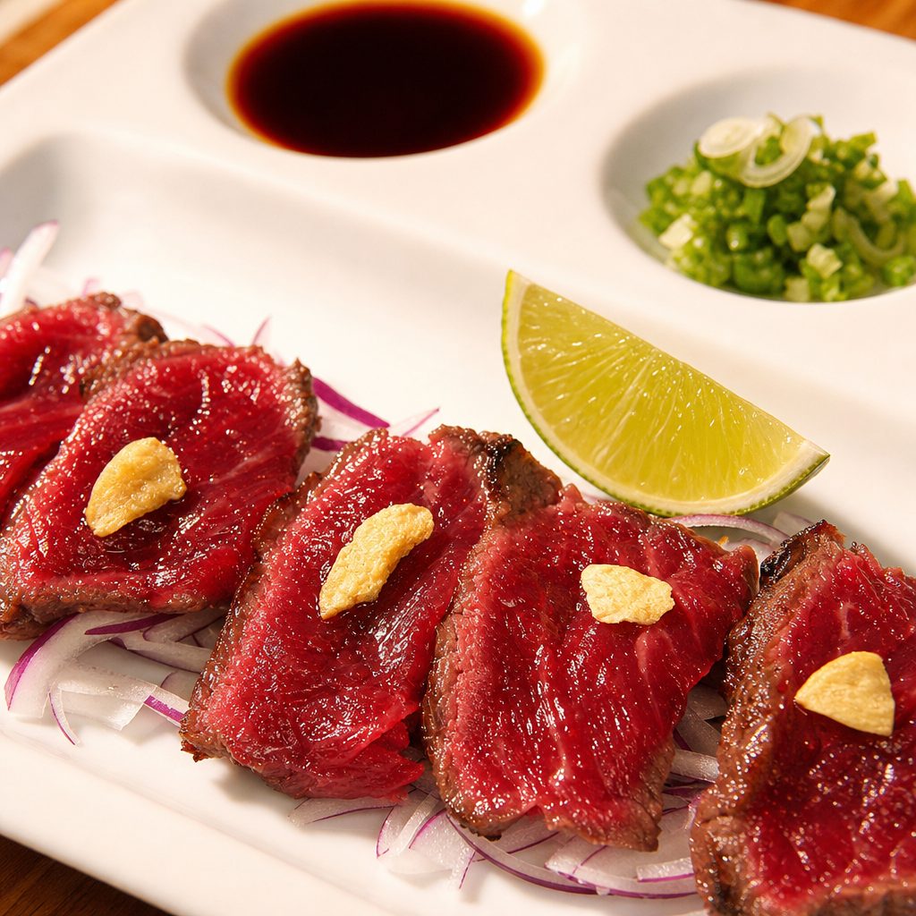 Beef Tataki.