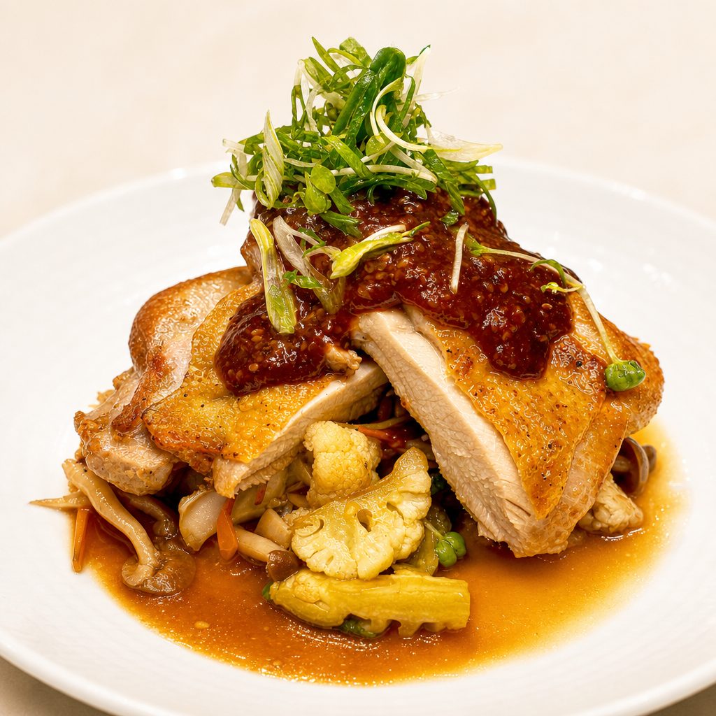 Sautéed Chicken.