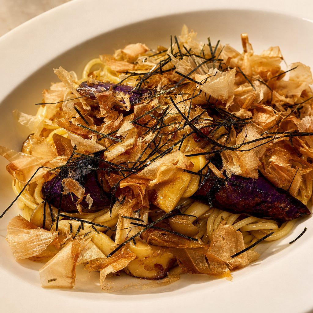 Japanese Eggplant & Mushroom.