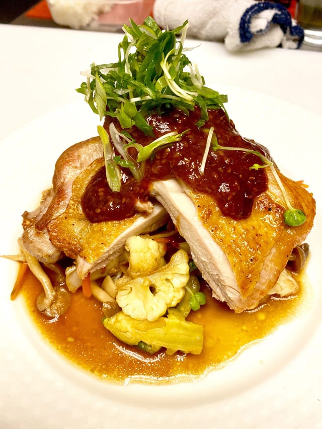 Sautéed Chicken.